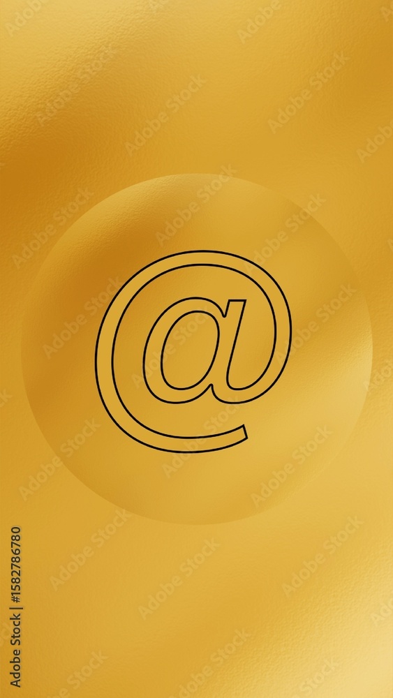 Obraz premium Gold Instagram Story Highlight Icons