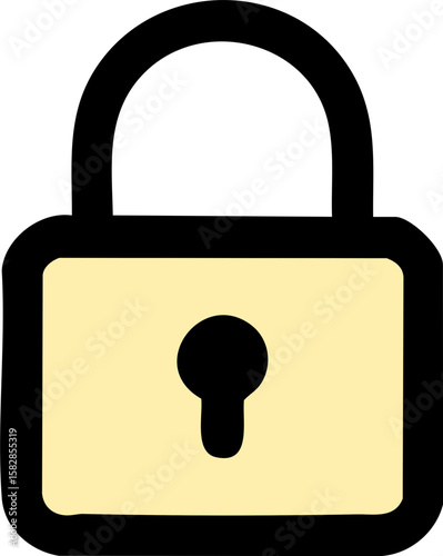 vector lock icon