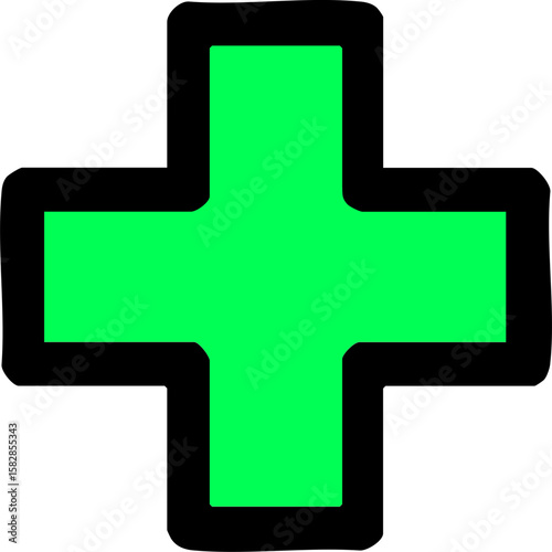 green cross symbol