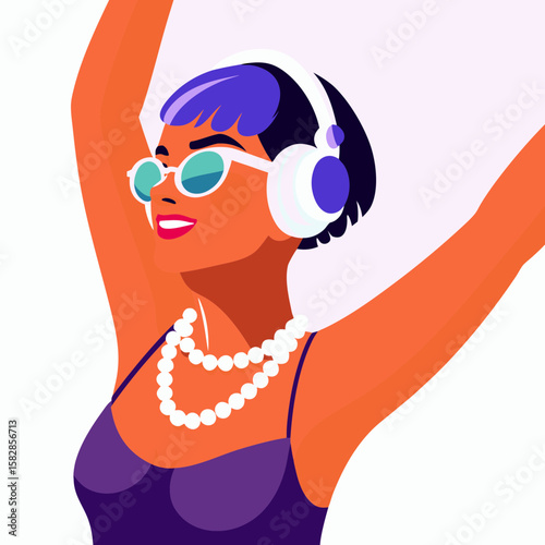 girl with sunglasses