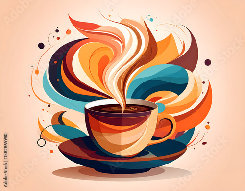abstract coffe