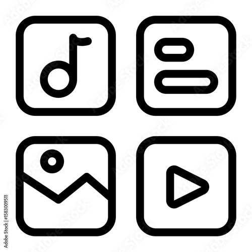 media content icon