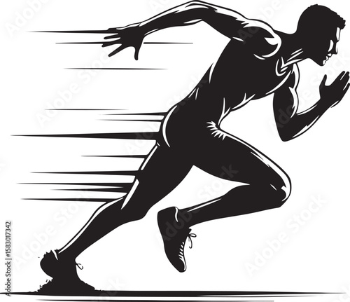 Fitness Women Workout Silhouette Active Lifestyle Exercise and Training Design silhouette