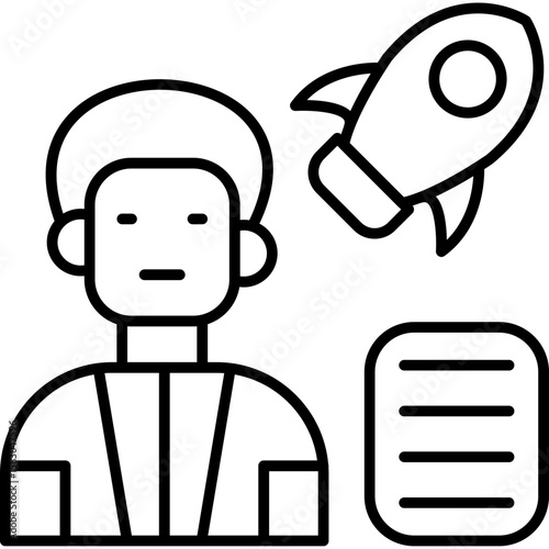 Thinking Icon Vector Element