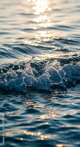 바다, 파도, 물결, 물방울, 물