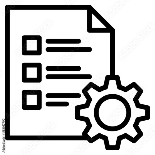 Evaluation icon in vector illustration