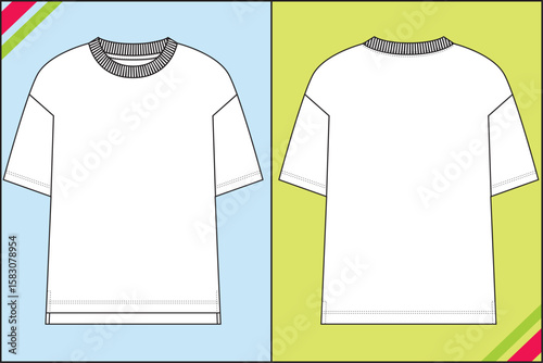 GIRLS DROP SHOULDER TEE