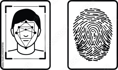 Face Recognition and Biometric Icons