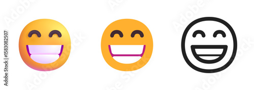 Grinning Face with Smiling Eyes Emoji
