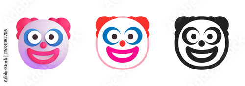 Clown Face Icon
