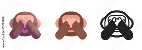 See-No-Evil Monkey Icon
