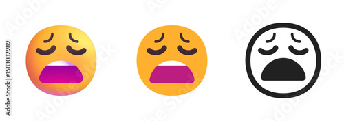 Tired Face Icon
