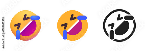 Face with Tears of Joy Icon
