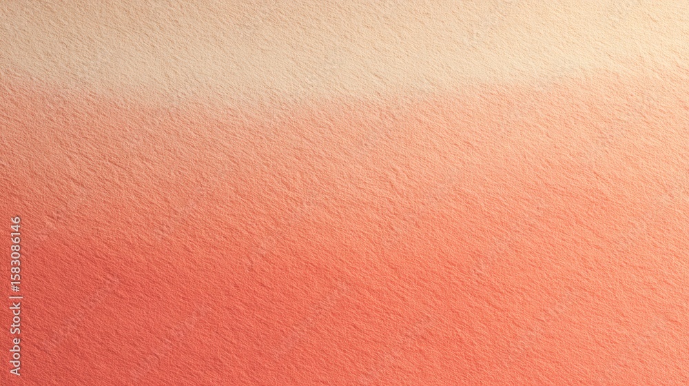 Fototapeta premium Soft Gradient Watercolor Texture in Peach and Beige Tones for Artistic and Design Use