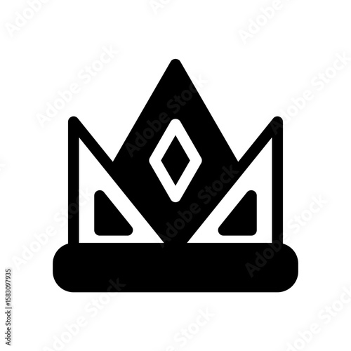 King Crown Solid Black