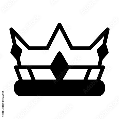King Crown Solid Black