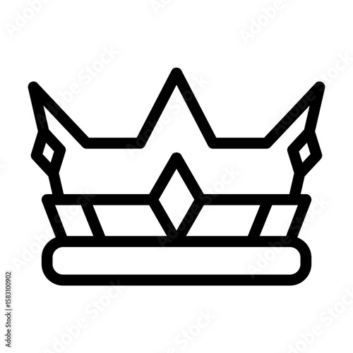 King Crown Lineart