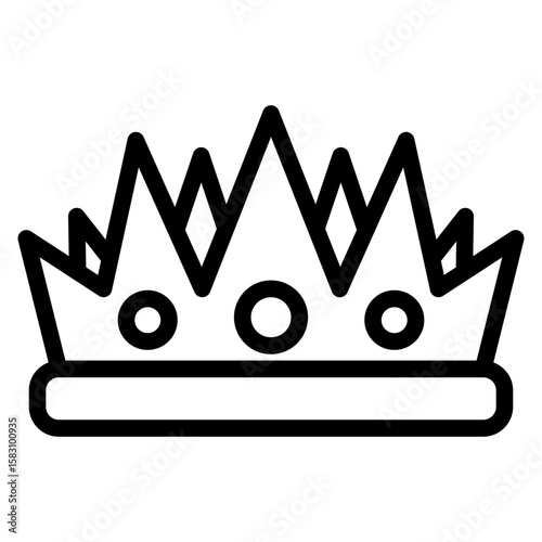 Prince Crown Lineart