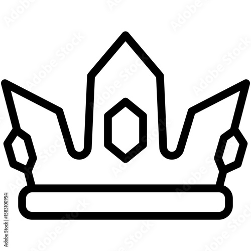Prince Crown Lineart