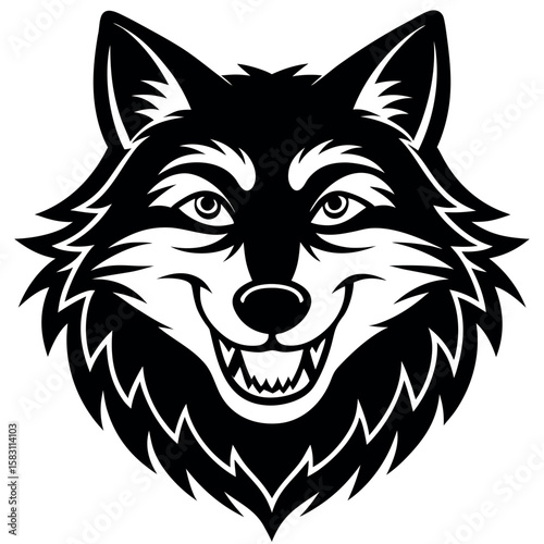   Wolf vector illustration.
