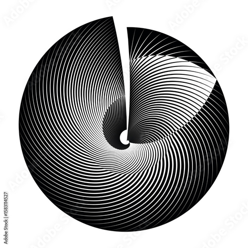 op art modern background, creative dynamic pattern, vector texture
