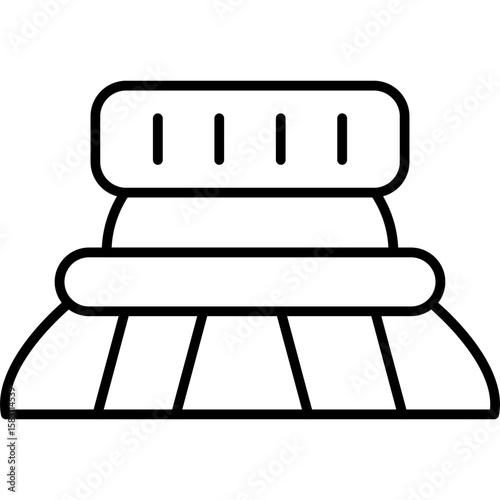 Housemaid Icon Vector Element