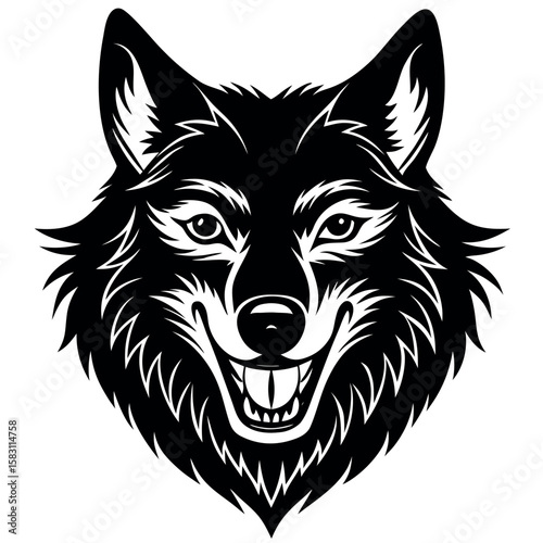   Wolf vector illustration.

