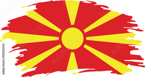 Flag of North Macedonia