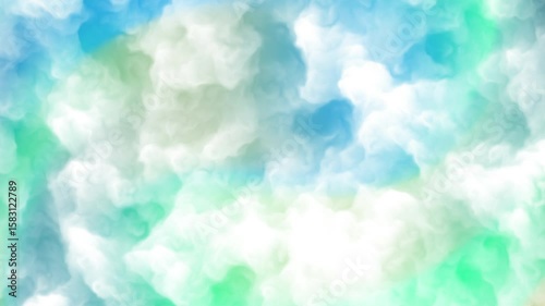 Blue and white abstract cloud texture perfect for background designs, website banners, social media graphics, and print materials.