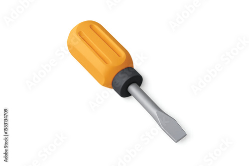 screwdriver isolated on white background