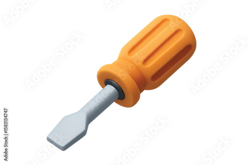 screwdriver isolated on white
