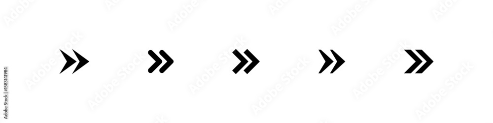 Arrow icon set. Arrow vector set. Isolated black arrow sign. Arrow icon set. Arrow vector set. Isolated black arrow sign.