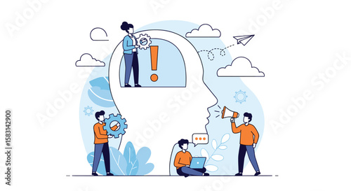 Understanding the collective intelligence process and human collaboration in a business environment