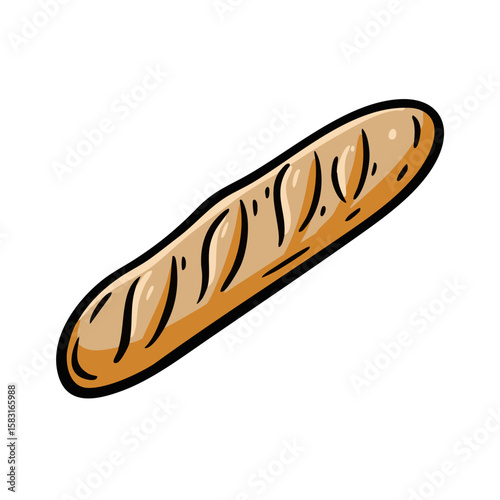 Delicious freshly baked baguette that will delight your taste buds and satisfy your hunger
