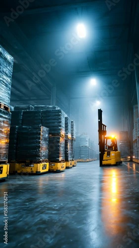 Automated Warehouse in the Shadows