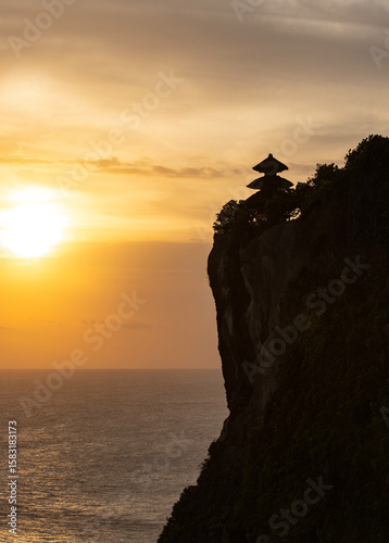 Beautiful ancient Uluwatu t...