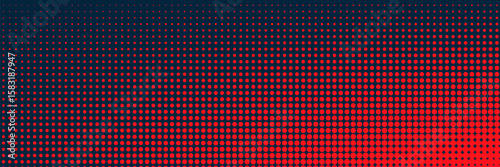 Dotted gradient vector illustration, white and black halftone background, horizontal seamless dotted lines, monochrome dots texture backdrop, retro effect. modern