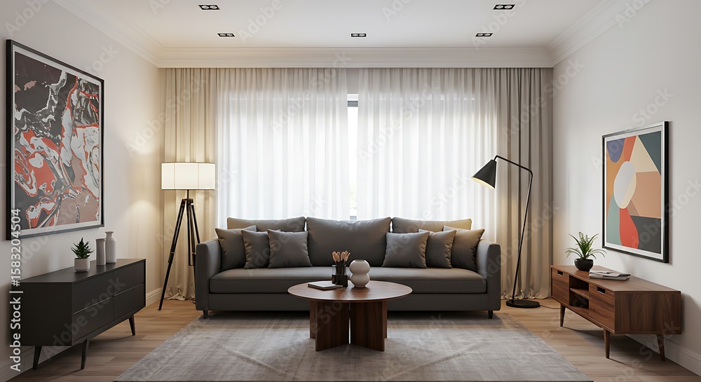 Fototapeta premium Sunlit Sanctuary