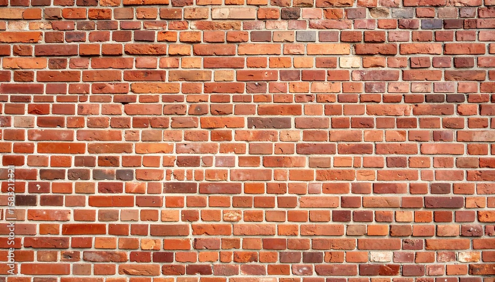 Obraz premium Red brick wall texture (1)