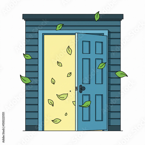Open door