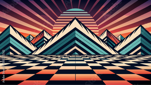 vector illustration of a abstract background