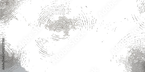 Abstract grunge background with black ink splat pattern, a vintage floral design element