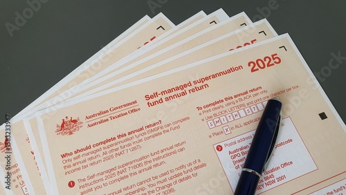 Australian tax form NAT 71226 Self-managed superannuation fund annual return for the year 2025