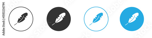 Light weight icon, simple flat style, illustration, logo sign symbol pictogram template, for ui or ux.