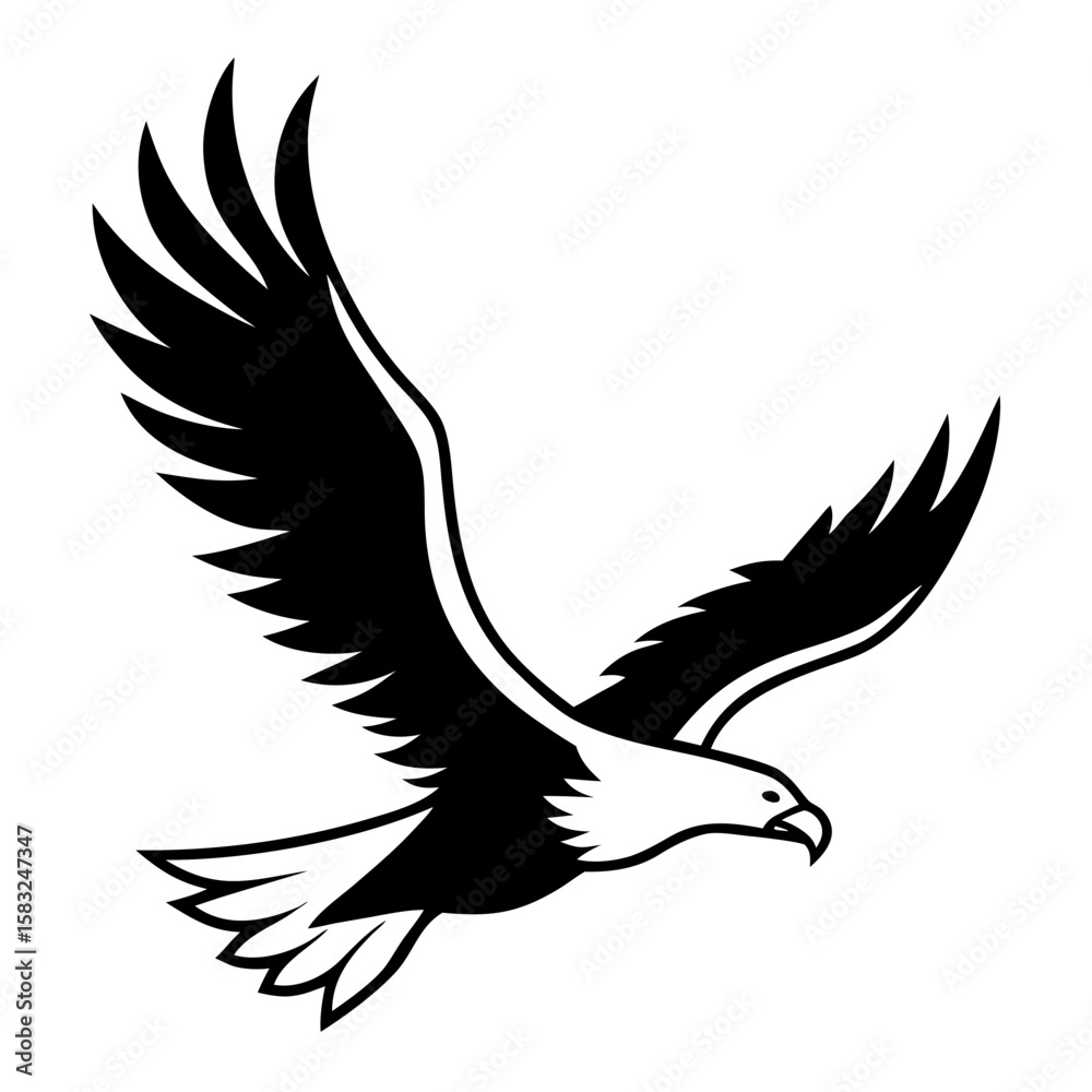 Fototapeta premium eagle vector illustration
