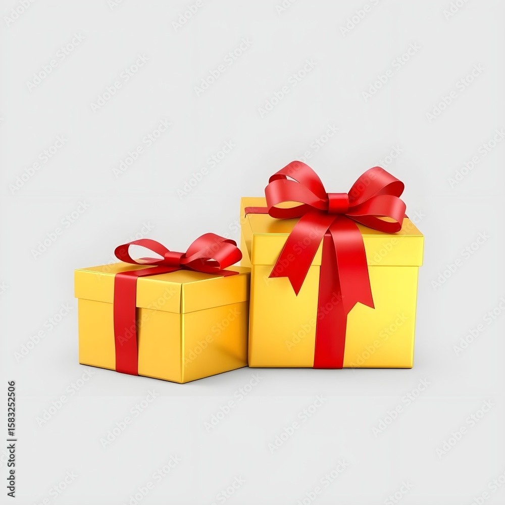 gift box with red ribbon gift box with red ribbon
