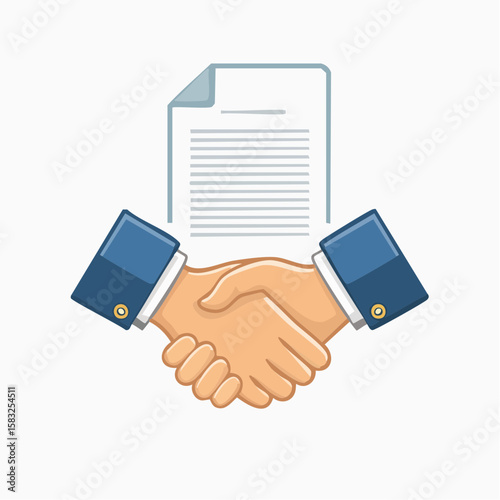 Handshake icon symbolizing agreement