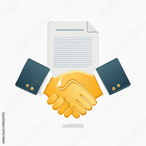 Handshake icon symbolizing agreement