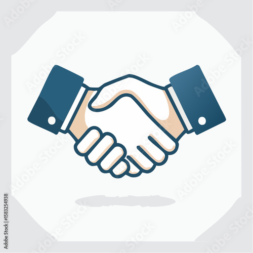 Handshake icon symbolizing agreement