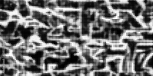 scanned paper, Halftone faded gradient texture. Grunge halftone grit background. White and black sand noise effect overlay background